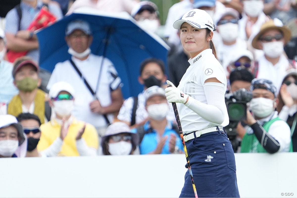 2021年 楽天スーパーレディース 初日 稲見萌寧