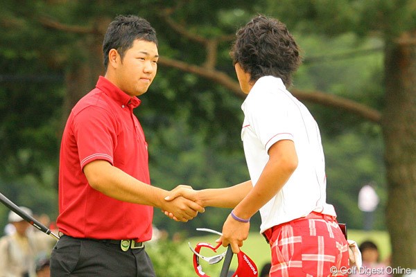 2010年 ダイヤモンドカップゴルフ 最終日 薗田峻輔、石川遼