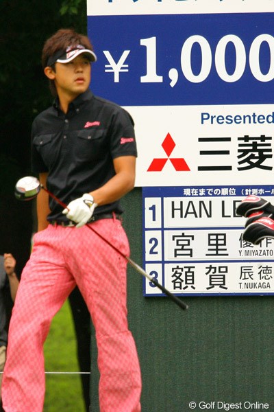 2010年 ダイヤモンドカップゴルフ 最終日 額賀辰徳