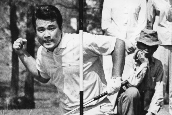 2021年 後世に残したいゴルフ記録 安田春雄 プレーオフで驚異的な強さを見せた安田春雄（South China Morning Post/Getty Images)