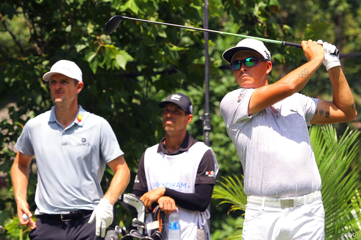 2021年 ウィンダム選手権  最終日 ジャスティン・ローズ リッキー・ファウラー