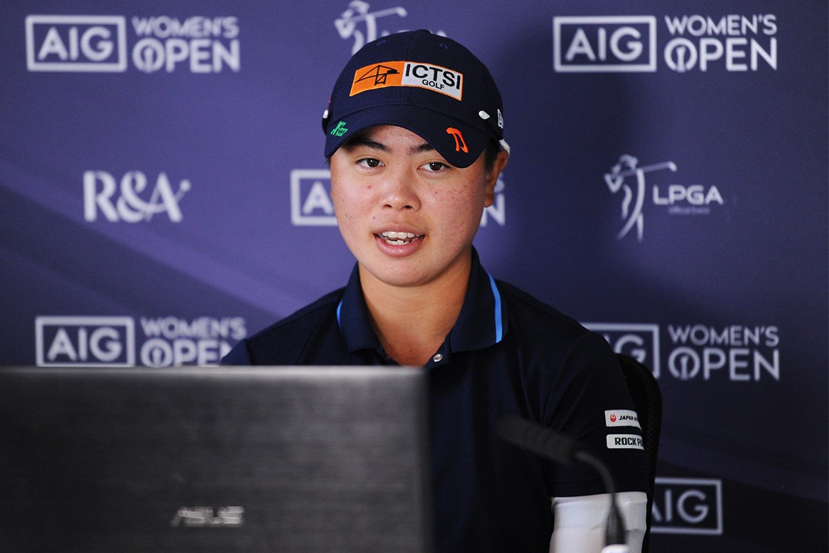 2021年 AIG女子オープン（全英女子）  事前 笹生優花