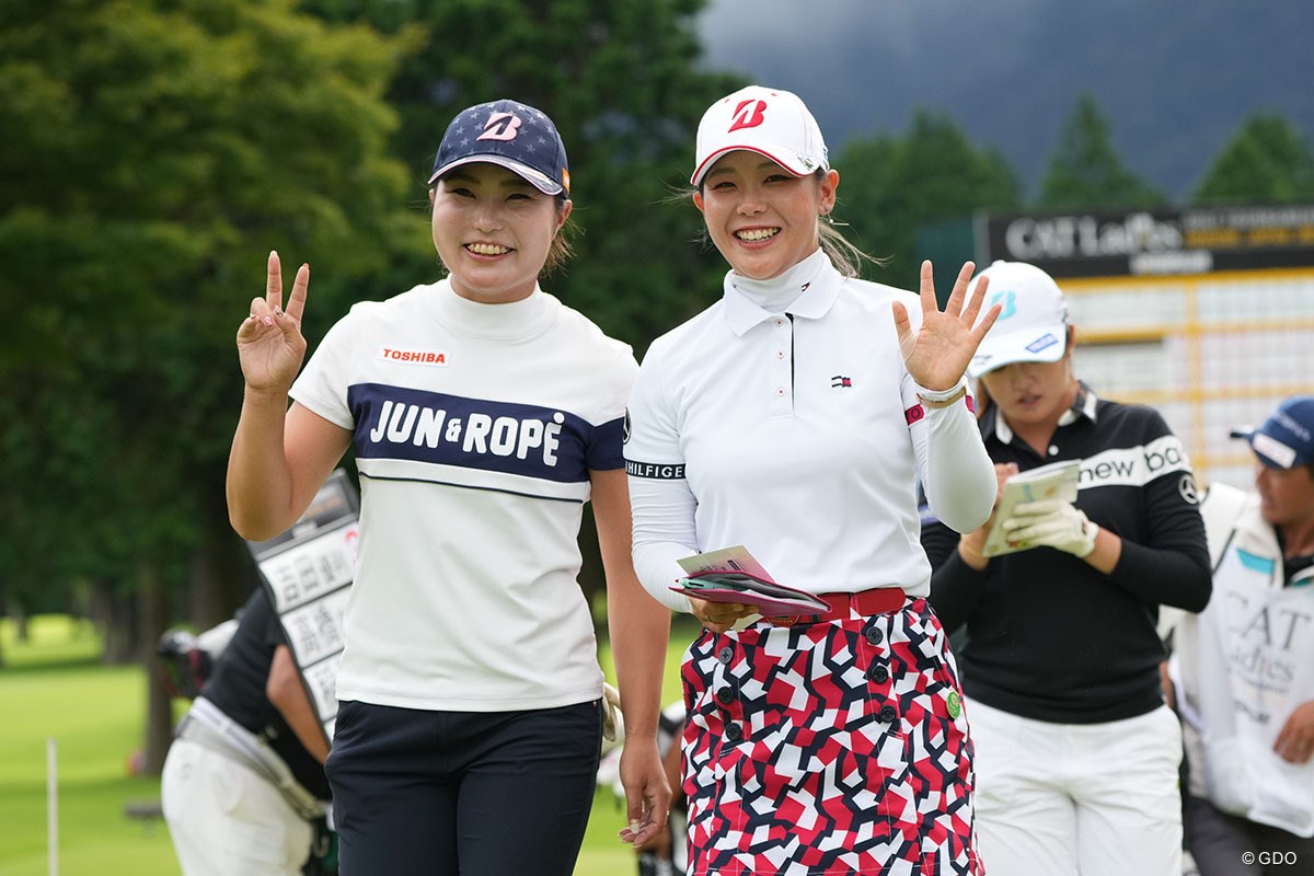 2021年 CAT Ladies 最終日 高橋彩華 吉田優利