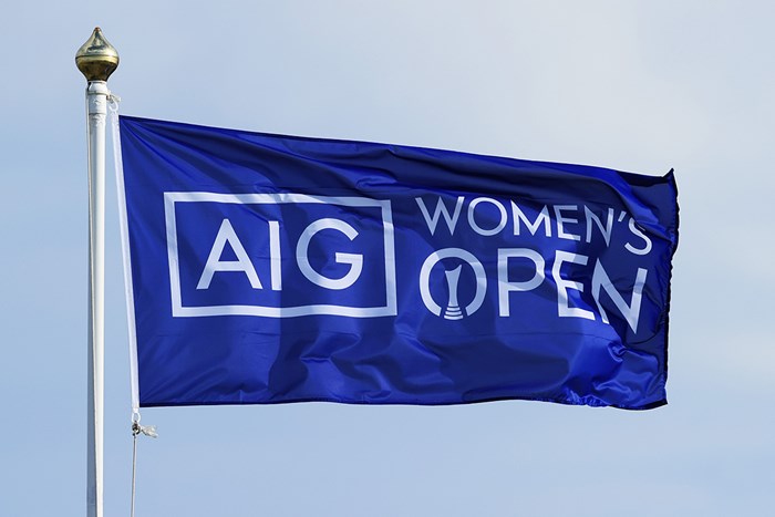 全英女子フラッグ（David Cannon/R&A/R&A via Getty Images) 2021年 AIG女子オープン（全英女子）  事前 AIG女子オープン