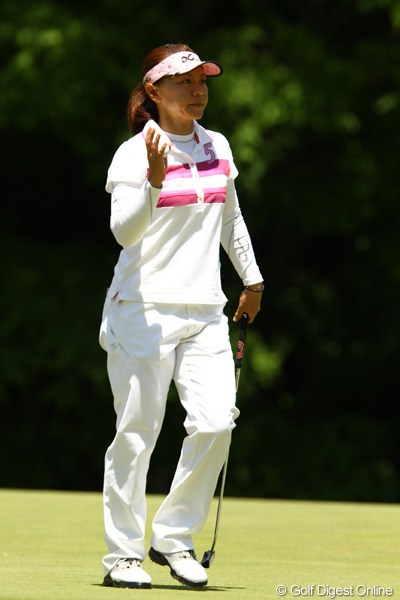 2010年 リゾートトラストレディス 2日目 中田美枝