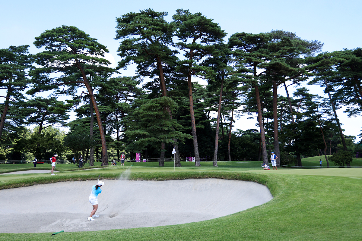 東京五輪で“日本”を演出 霞ヶ関CCと「松」の深い関係(1/3)【LPGAツアー