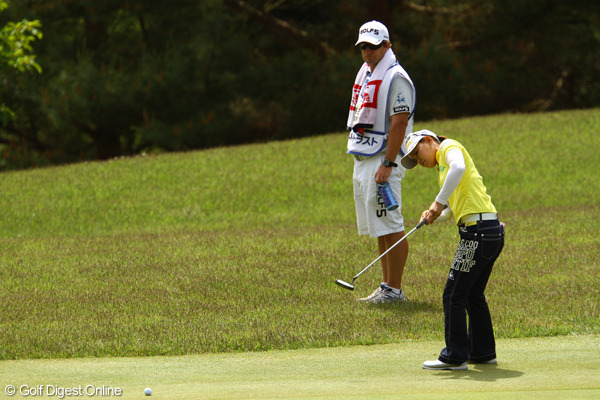 さくら、6バーディで優勝戦線に浮上！