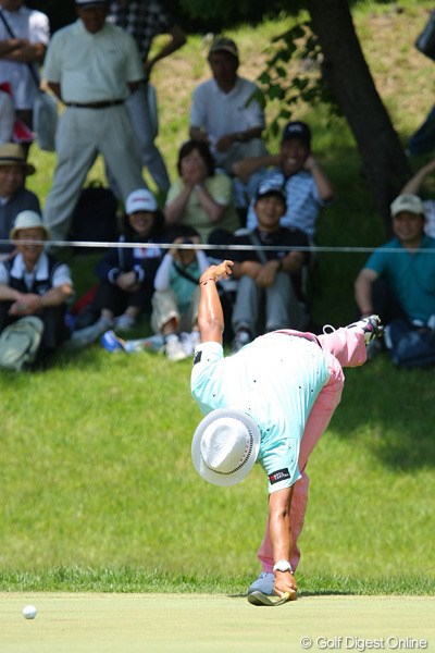 2010年 日本ゴルフツアー選手権 シティバンク カップ 宍戸ヒルズ 最終日 片山晋呉