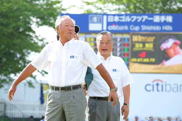 2010年 日本ゴルフツアー選手権 シティバンク カップ 宍戸ヒルズ 最終日 青木功