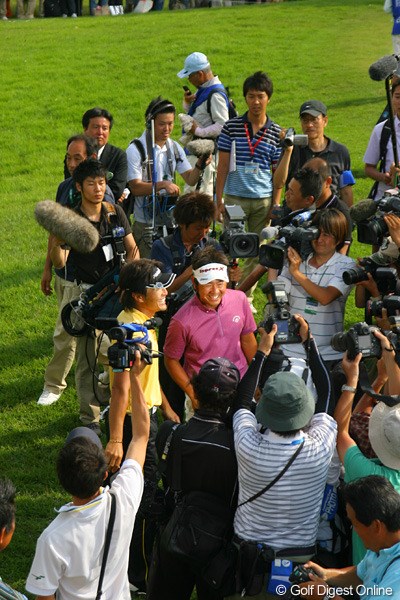 2010年 日本ゴルフツアー選手権 シティバンク カップ 宍戸ヒルズ 最終日 藤田寛之＆宮本勝昌