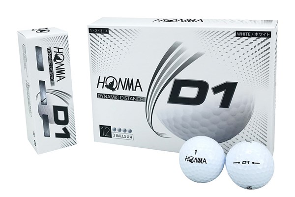 《2021年》初心者におすすめのゴルフボール5選 HONMA D1ボール