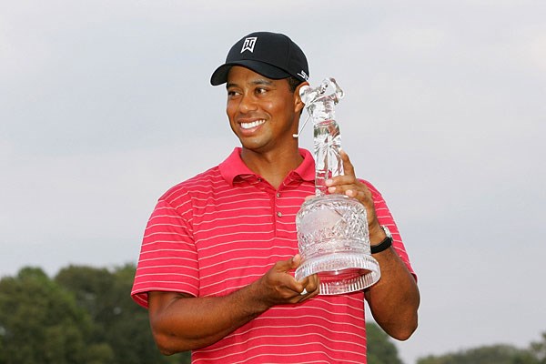 「FedEx Cup」初代王者をかけた2007年「ツアー選手権」を制したタイガー・ウッズ（S.Greenwood /Getty Images）