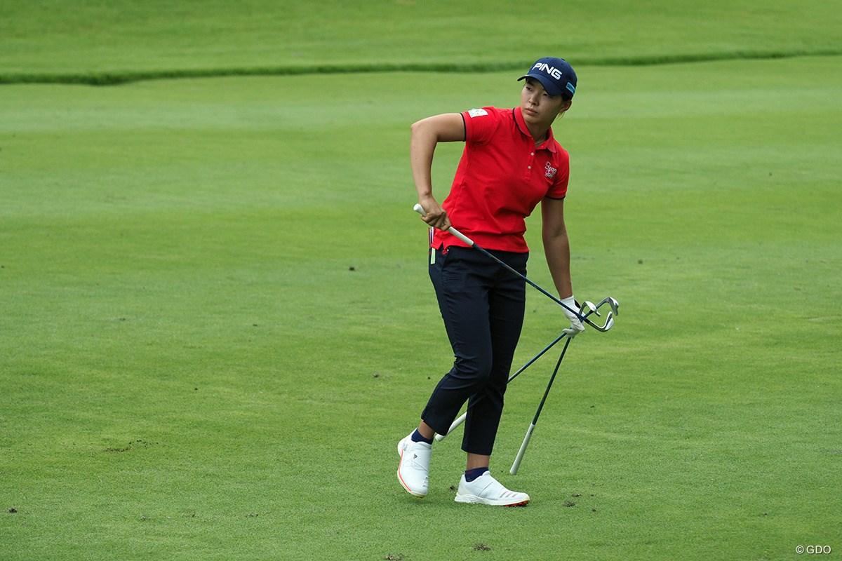 2021年 日本女子プロゴルフ選手権大会コニカミノルタ杯  事前 渋野日向子