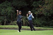 2021年 日本女子プロゴルフ選手権大会コニカミノルタ杯 事前 葭葉ルミと西山ゆかり