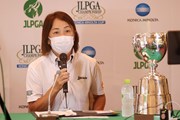 2021年 日本女子プロゴルフ選手権大会コニカミノルタ杯  事前 山崎千佳代