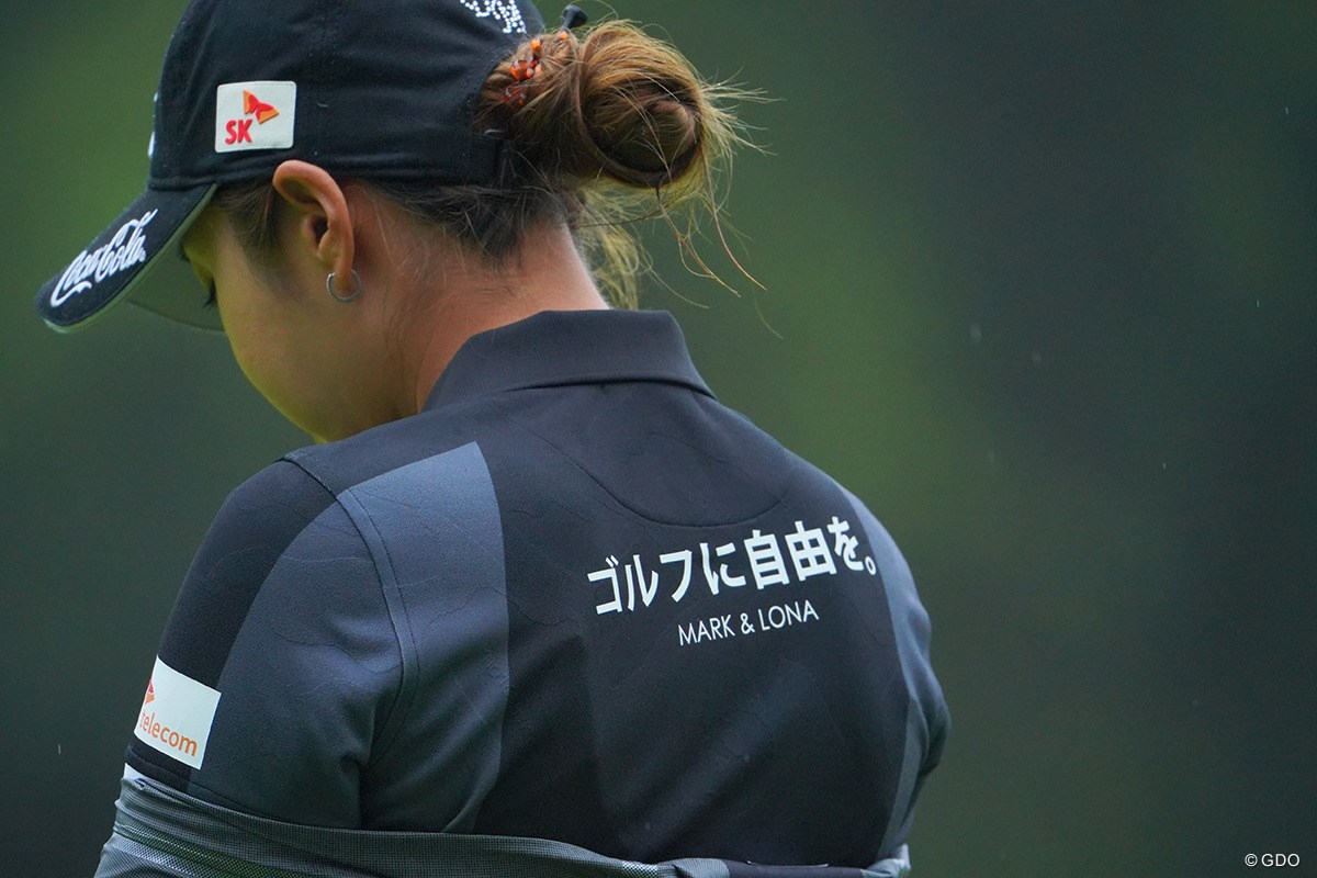 2021年 日本女子プロゴルフ選手権大会コニカミノルタ杯 初日 イ・ボミ