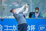 2021年 日本女子プロゴルフ選手権大会コニカミノルタ杯 初日 中嶋常幸