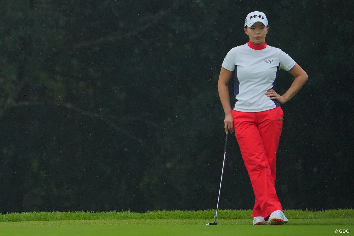 2021年 日本女子プロゴルフ選手権大会コニカミノルタ杯 初日 渋野日向子