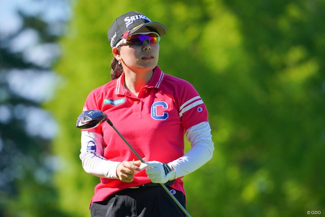 2021年 日本女子プロゴルフ選手権大会コニカミノルタ杯 2日目 勝みなみ 勝みなみが単独首位を守った