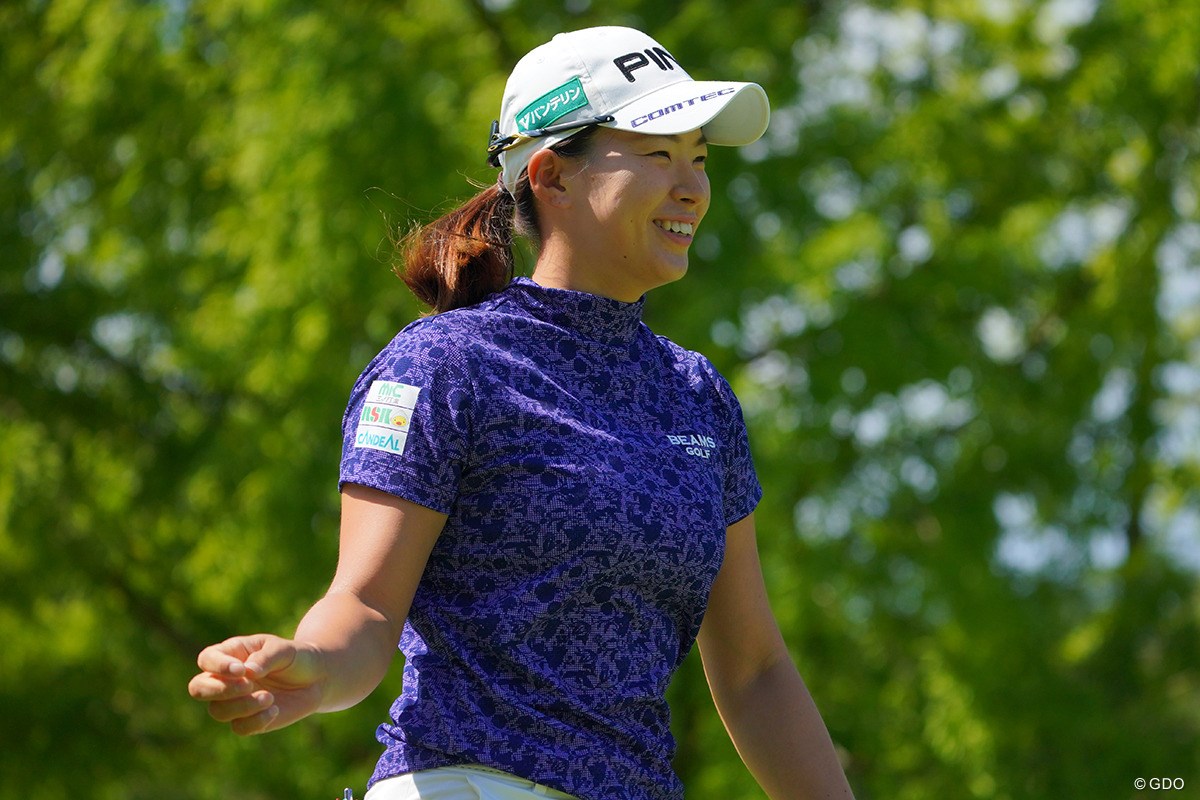 2021年 日本女子プロゴルフ選手権大会コニカミノルタ杯 2日目 渋野日向子
