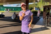 2021年 日本女子プロゴルフ選手権大会コニカミノルタ杯 2日目 原田香里