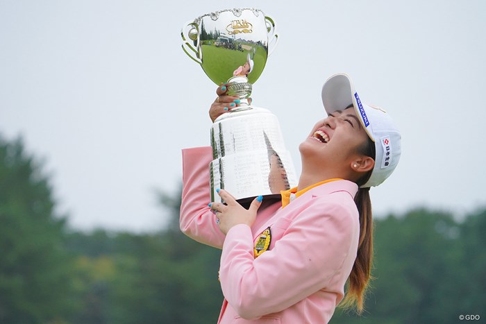 これが本当のメジャーの重みですな。 2021年 日本女子プロゴルフ選手権大会コニカミノルタ杯 最終日 稲見萌寧