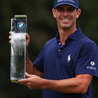 逆転でツアー2勝目をあげたビリー・ホーシェル（Richard Heathcote／Getty Images） 2021年 BMW PGA選手権 最終日 ビリー・ホーシェル