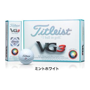 1320円 全国組立設置無料 Titleist タイトリスト 日本正規品 VG3 ブイジースリー ゴルフボール1ダース 12個入