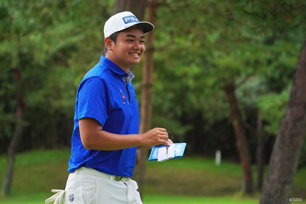 2021年 パナソニックオープンゴルフチャンピオンシップ 4日目 大岩龍一 少年のような笑顔が最高なんです。