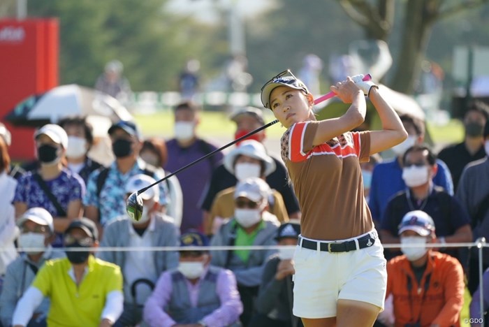 上田桃子が5アンダー首位で発進した 2021年 日本女子オープンゴルフ選手権 初日 上田桃子