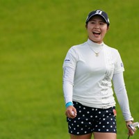 いや～いい笑顔 2021年 日本女子オープンゴルフ選手権 初日 大里桃子