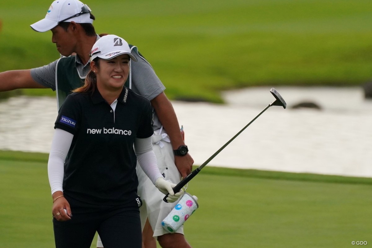 2021年 日本女子オープンゴルフ選手権 初日 稲見萌寧
