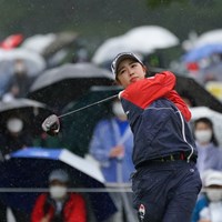 セカンドショットは打てたのかな 2021年 日本女子オープンゴルフ選手権 2日目 山下美夢有