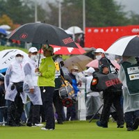 コースコンディション不良のため引き上げ 2021年 日本女子オープンゴルフ選手権 2日目 宮里美香