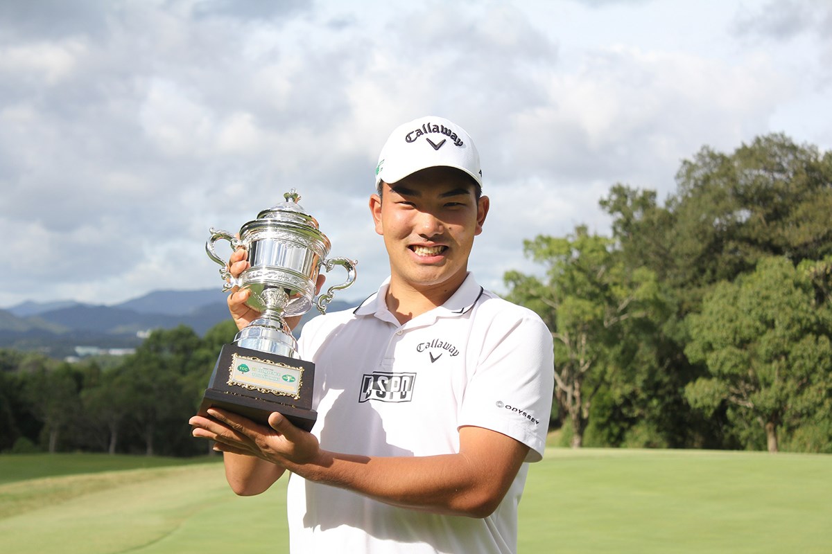 アマチュア河本力が初優勝 「64」で6打差逆転／男子下部【国内男子ツアー JGTO】｜GDO ゴルフダイジェスト・オンライン