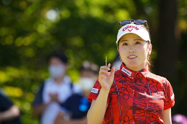 2021年 日本女子オープンゴルフ選手権  2日目 西村優菜 「63」をマークした西村優菜が首位に浮上