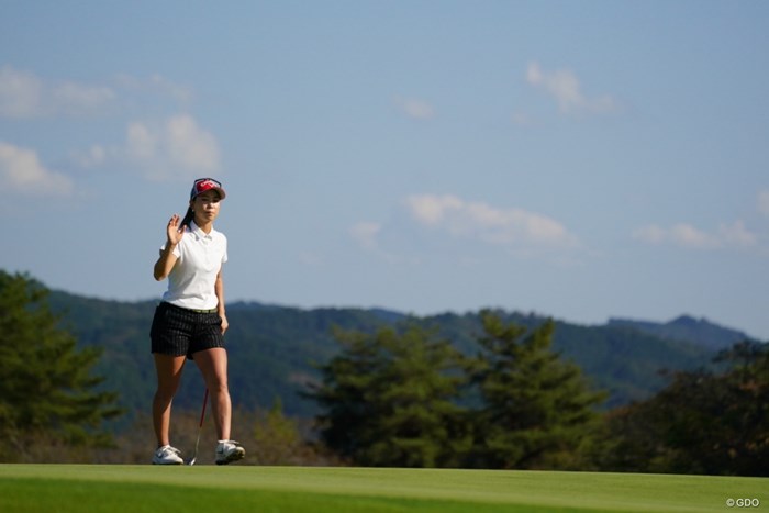 8番よく入れたな～ 2021年 日本女子オープンゴルフ選手権 2日目 上田桃子