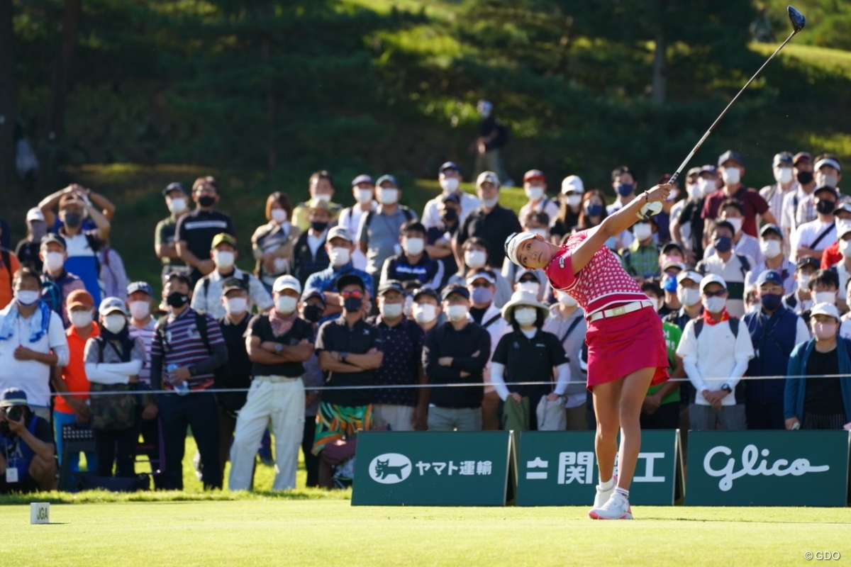 2021年 日本女子オープンゴルフ選手権 2日目 原英莉花｜GDO ゴルフダイジェスト・オンライン