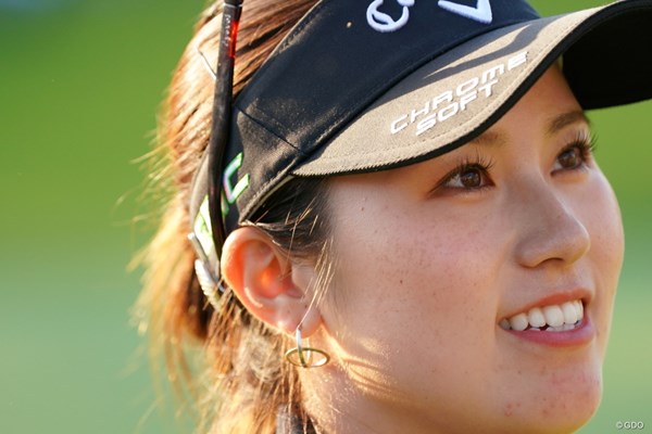 2021年 日本女子オープンゴルフ選手権 3日目 西村優菜 素敵なピアスと笑顔で最終日も行こう