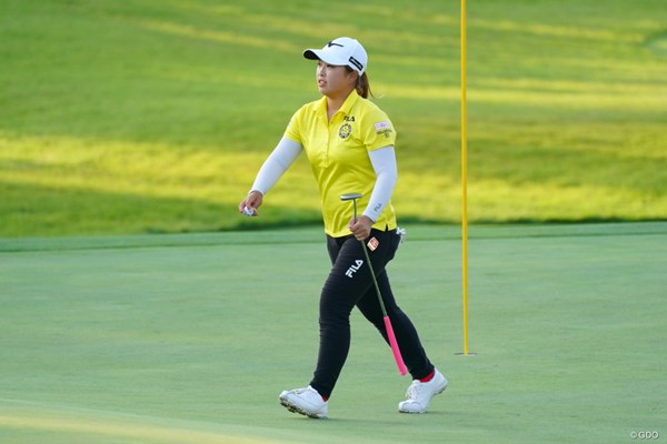 2021年 日本女子オープンゴルフ選手権 3日目 西郷真央 トップと2打差でフィニッシュ