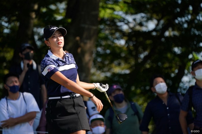 ちょっとだけミスショットかな 2021年 日本女子オープンゴルフ選手権 3日目 原英莉花