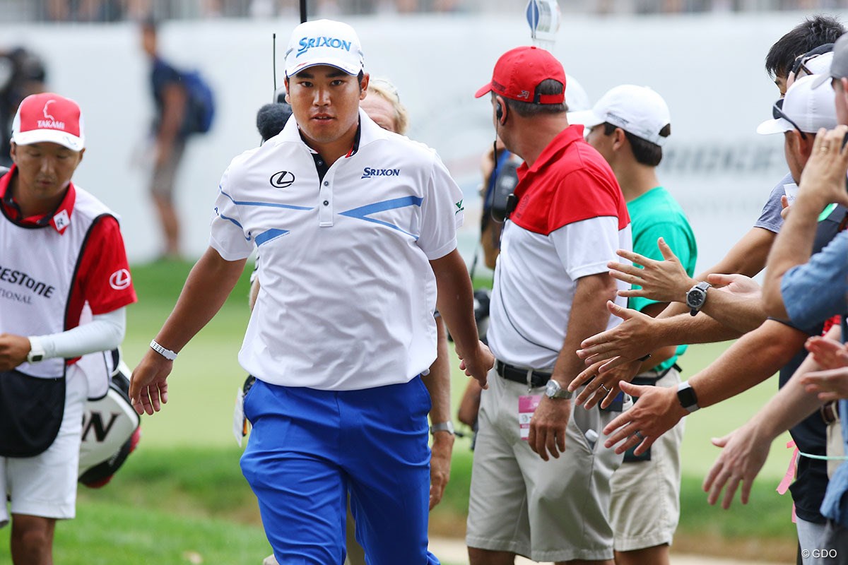 2017年 WGCブリヂストン招待 最終日 松山英樹