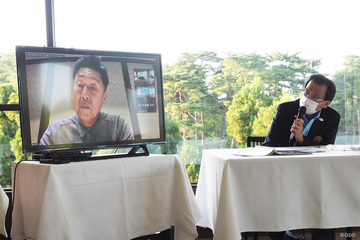 2021年 日本オープンゴルフ選手権競技  事前 奥田靖己