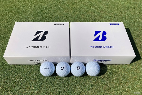2021年 ブリヂストンオープンゴルフトーナメント  事前 ボール 来春発売予定のブリヂストン「ツアーB X」と「ツアーB XS」