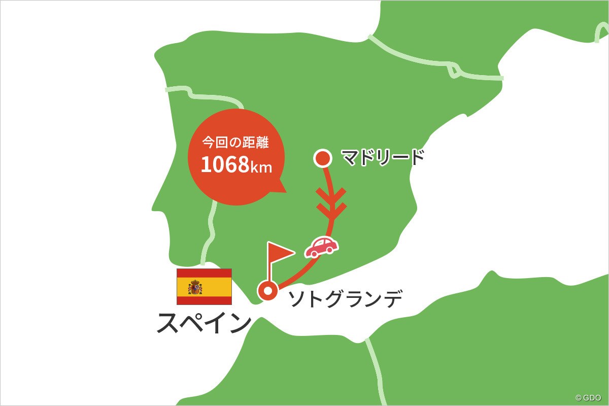 2021年 エストレージャダムN.A.アンダルシア マスターズ 事前 川村昌弘マップ