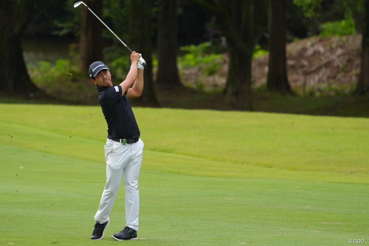 2021年 日本オープンゴルフ選手権競技 初日 石坂友宏