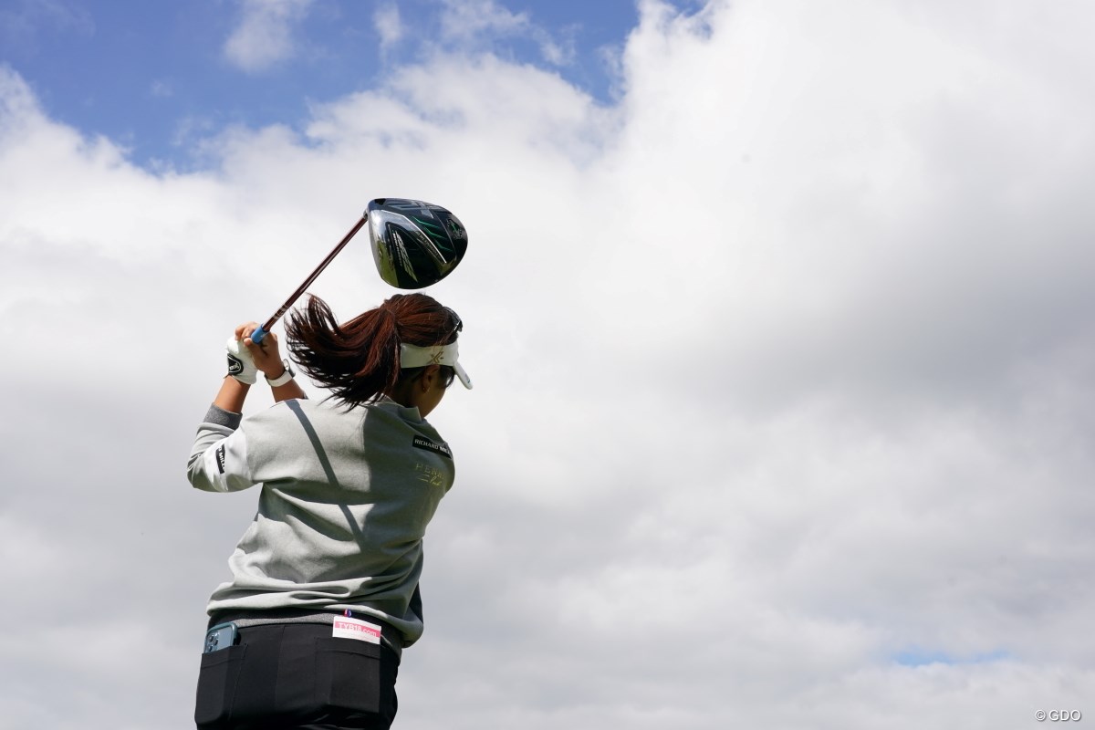 2021年 富士通レディース 2021 事前 青木瀬令奈 ゼクシオ