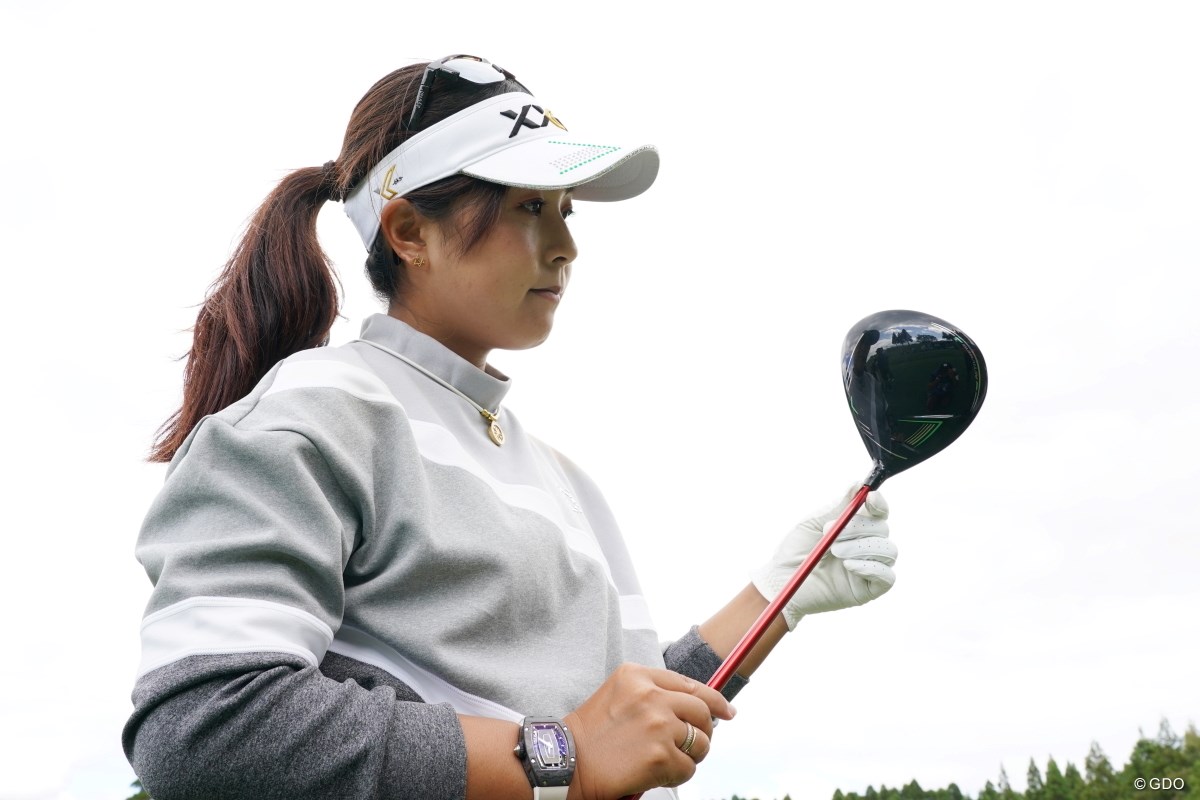 2021年 富士通レディース 2021 事前 青木瀬令奈 ゼクシオ