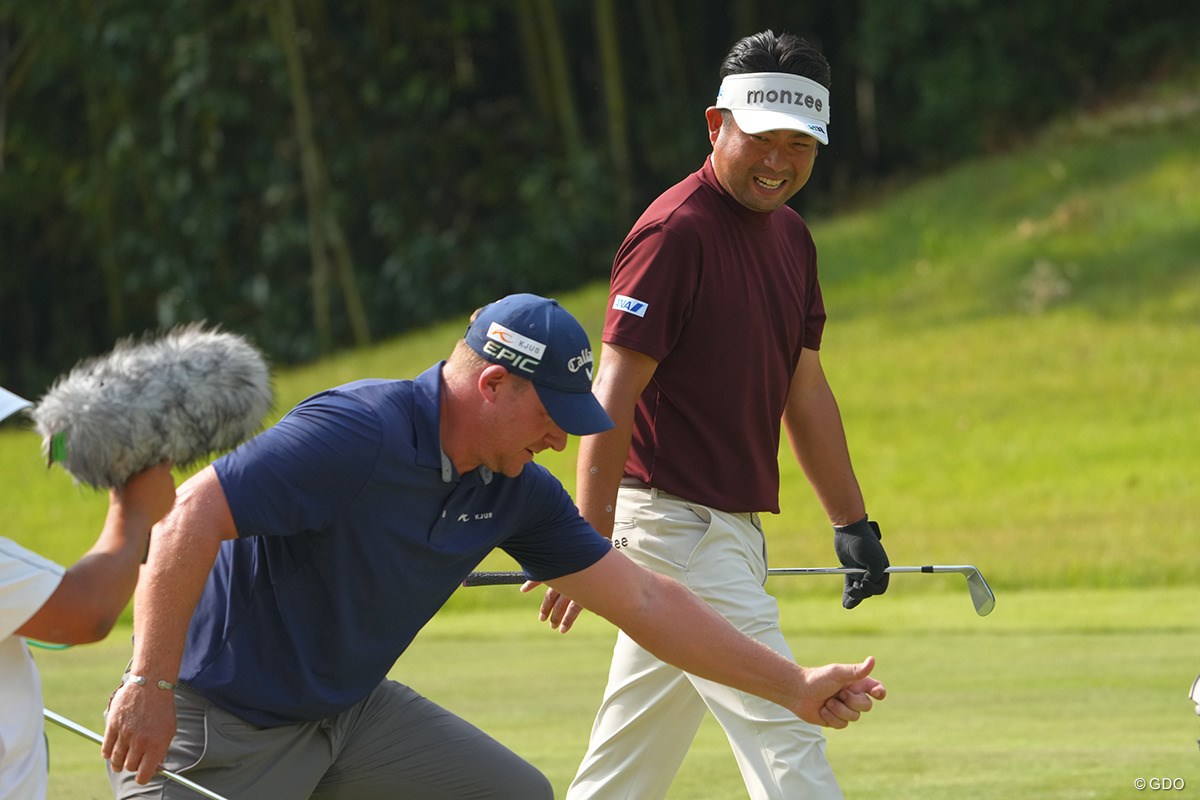 2021年 日本オープンゴルフ選手権競技 3日目 ショーン・ノリス 池田勇太