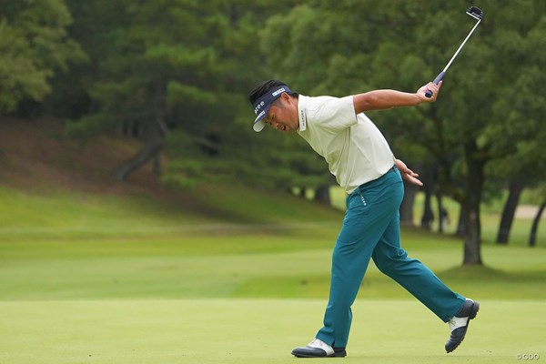 2021年 日本オープンゴルフ選手権競技 最終日 池田勇太 ノリスに迫った池田勇太。果敢なプレーにギャラリーも沸いた